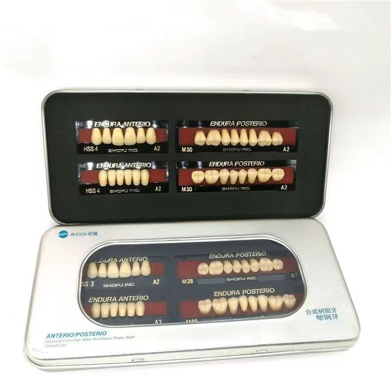 Dental Materials Plastic Steel Teeth Resin Teeth Porcelain Veneers Dentures Full Dentures Oral Accessories Equipment Tools