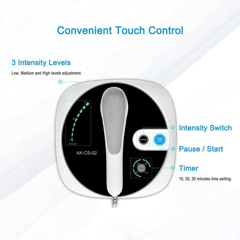 Ultrasonic Therapy Machine 1.05 MHz Intensity for Pain Relief Device Ultrasound Physiotherapy Muscle Joints Massager No Drug Use