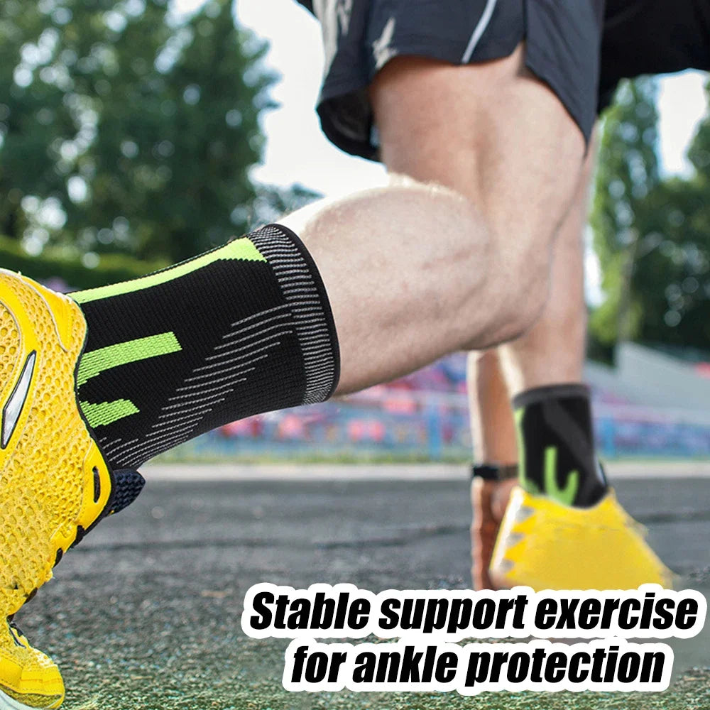 1Pcs Achilles Tendon Support Brace, Plantar Fasciitis Sock,Ankle Compression Sleeve For Running,Tendonitis and Flat Feet Relief