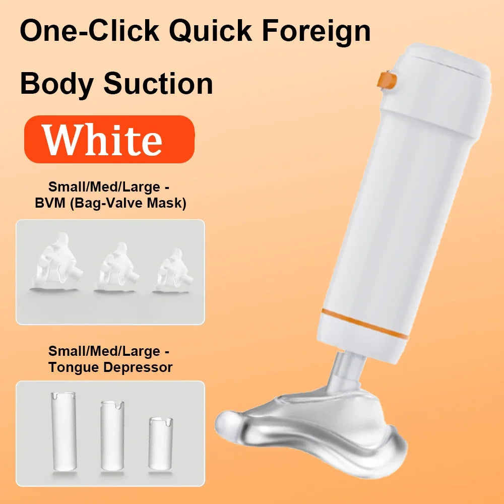 Auto First Aid Choking Rescue Device Travel Home Cpr Choking Emergency Device Adult Children Portable Asphyxia Rescue Machine