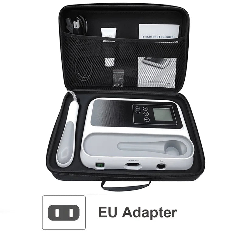 Ultrasound Physiotherapy Machine for Muscle&Joints Pain Relief Stimulator Massage Ultrasonic Therapy Instrument with Storage Bag