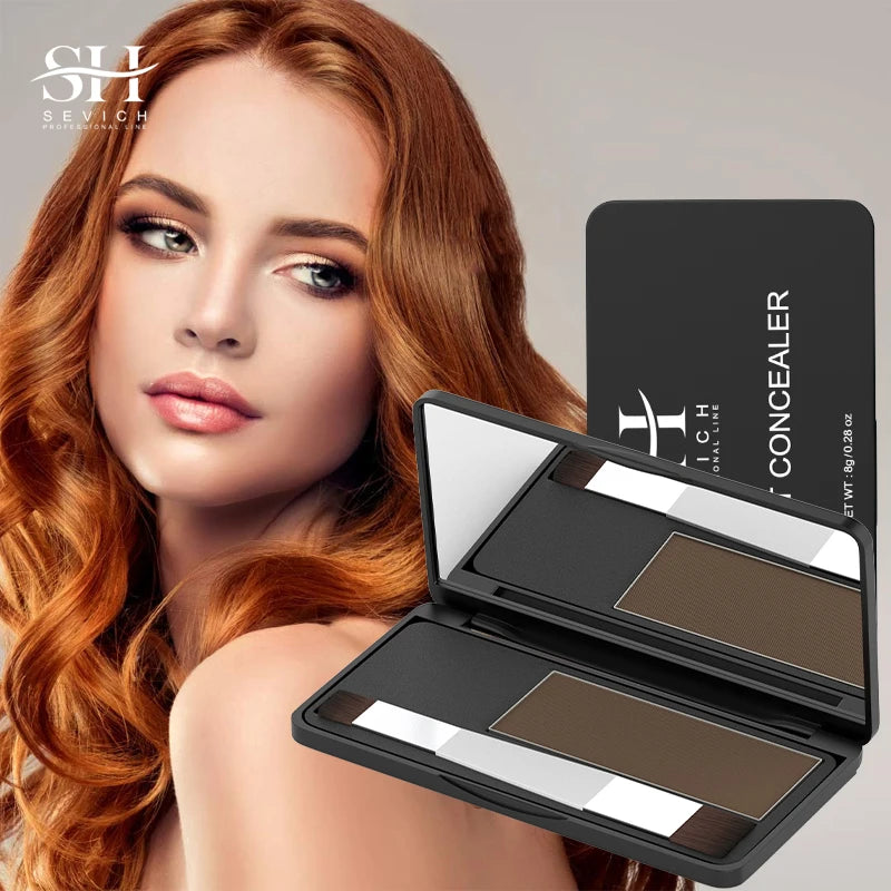 SEVICH Waterproof Hair Line Powder 8g Edge Control Hair Root Cover Up Repair Hair Line Shadow Makeup Unisex Instantly 4 Color