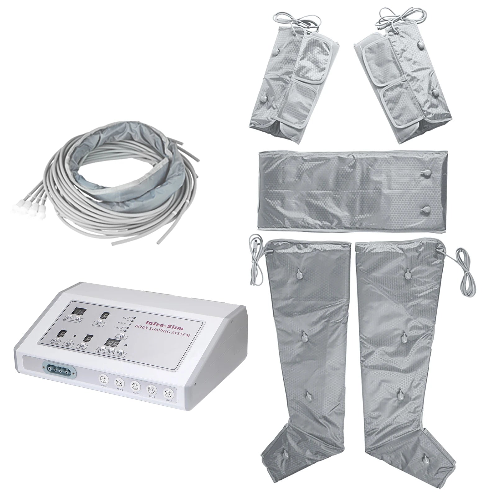 KYD-A1217 Air Pressure Massage Heating Body Slimming Leg Massager for Circulation Foot Leg Full Body