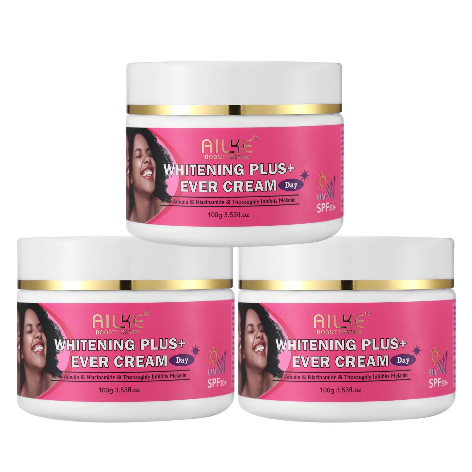 AILKE Women Whitening Face Cream, Brighten Skin, Moisturizing, Resists Melanin And Uv Rays, With Organic Niacinamide, Arbutin