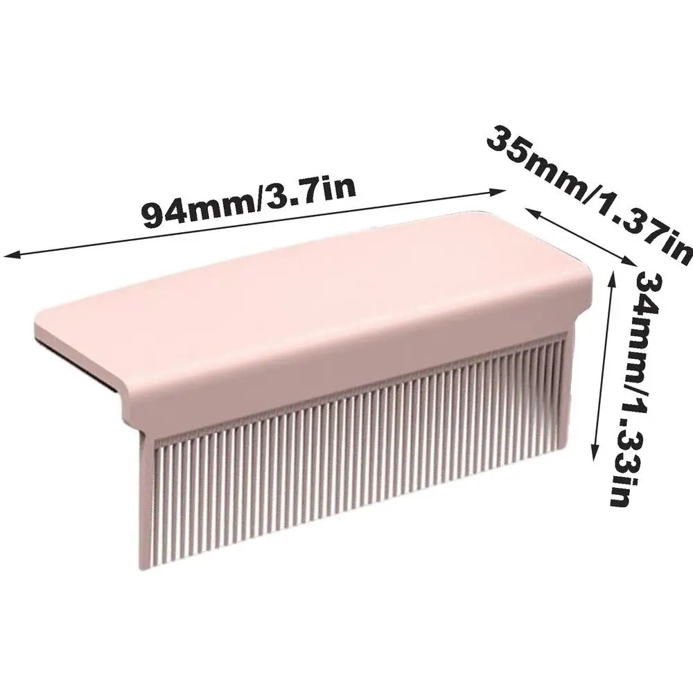 Flat Iron Comb Hair Styling Comb Splint straightening comb self-adhesive straightening and styling accessories On Hair