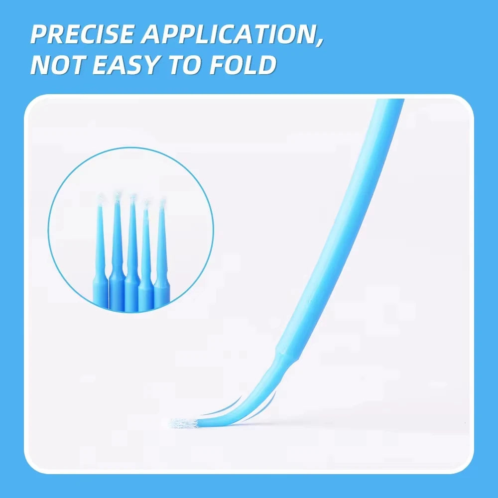 Dental Micro Applicators Cotton Swab Stick Mascara Wands Disposable Micro Brush Teeth Oral Materials Dentistry Dentist Supplies