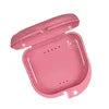 Denture Storage Box Portable Mouth Guard Container Supplies Tray Braces Case Health Care Oral Hygiene Dental Appliance