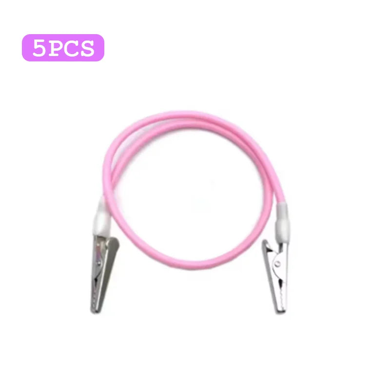 5 color Oral Dental Supplies Material Scarf Clip/Napkin Holders/Spring Rope Dentistry Material Napkin Holders Dental Tools