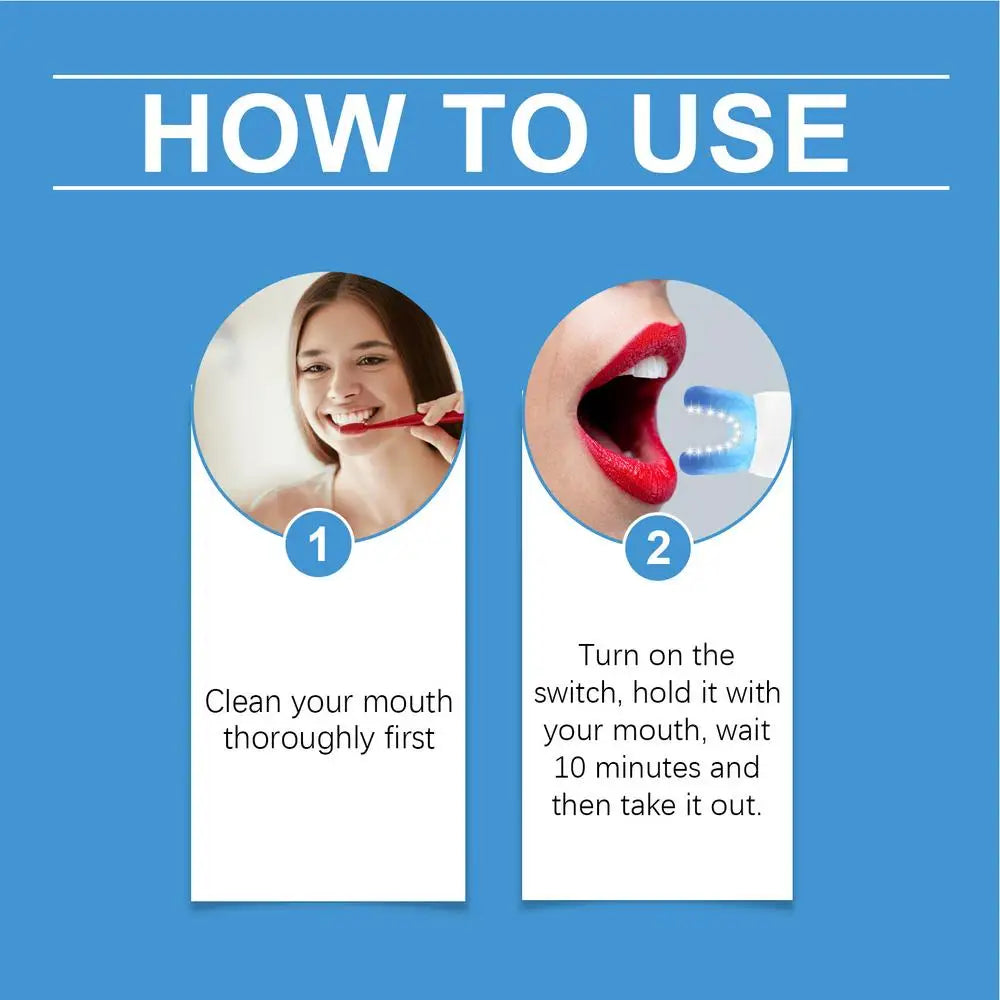 Tooth Cleaning Device Portable Mild repair Teeth Cleaner Tools Removes Stains Oral Care Gum Cleaning Device For Home Use