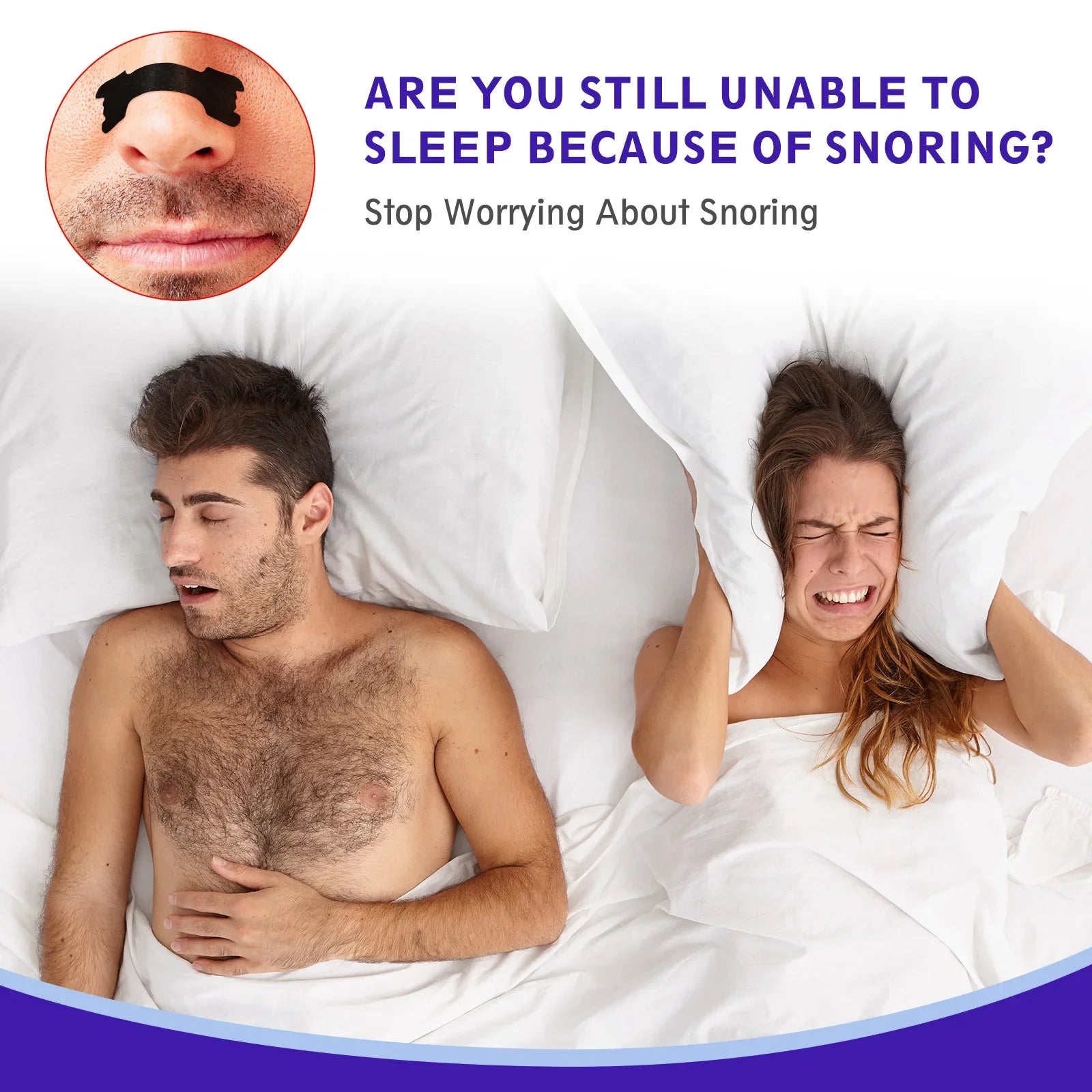 90/60/30Pcs Anti Snoring Nasal Strips Good Way Help Breathing Reduce Snore Nose Patch Better Sleep Easier Breath Aid Decive