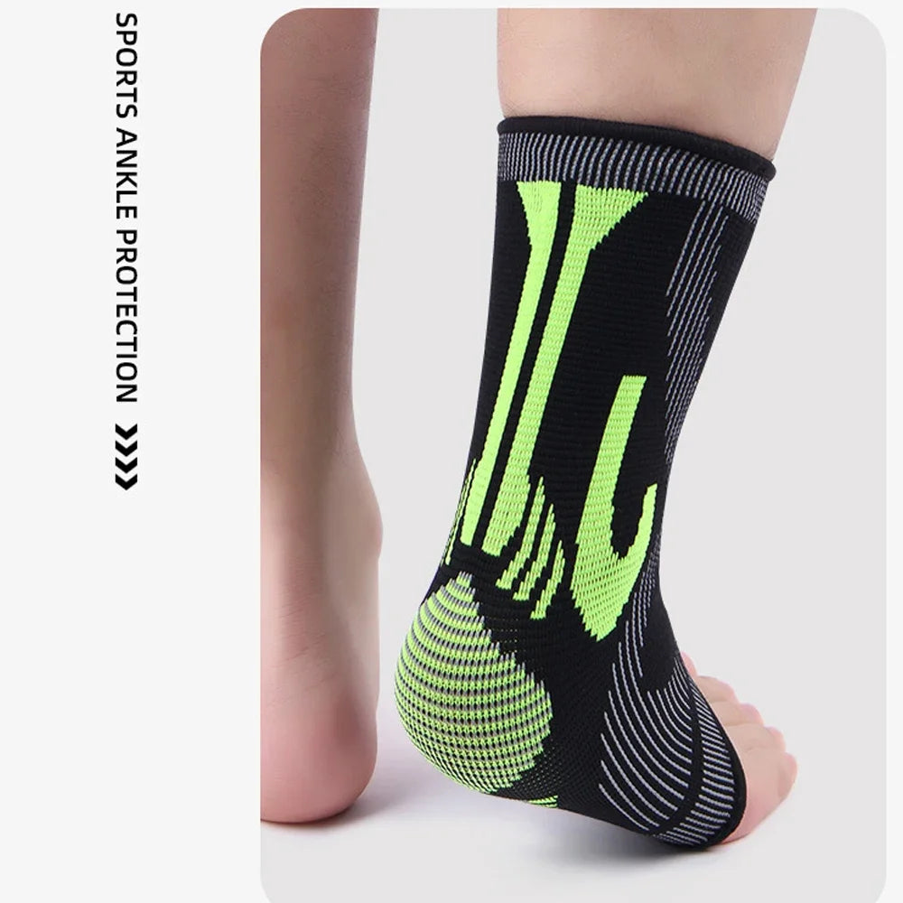 1Pcs Achilles Tendon Support Brace, Plantar Fasciitis Sock,Ankle Compression Sleeve For Running,Tendonitis and Flat Feet Relief
