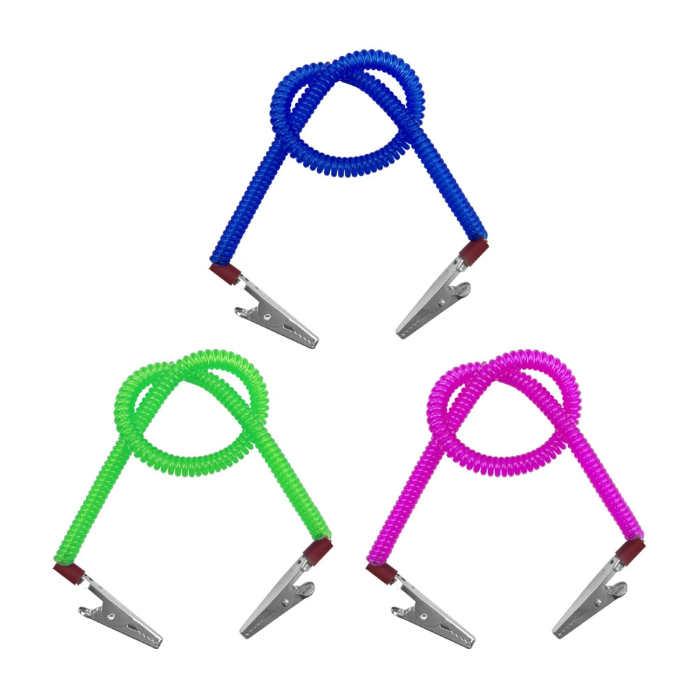 1Pcs Oral Dental Supplies Tool Scarf Clip Napkin Towel Holders Spring Rope Dentistry Material Adult Kids Bib Napkin Holders