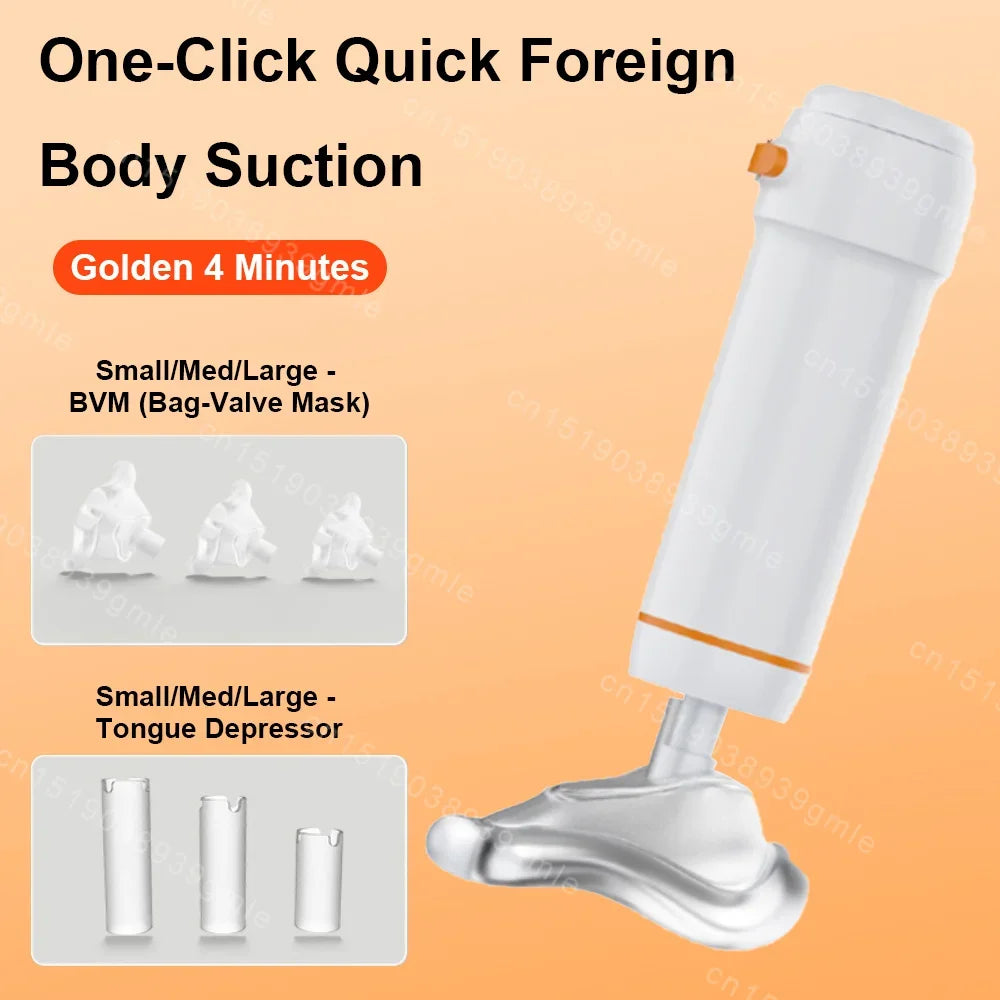 Auto First Aid Choking Rescue Device Travel Home Cpr Choking Emergency Device Adult Children Portable Asphyxia Rescue Machine