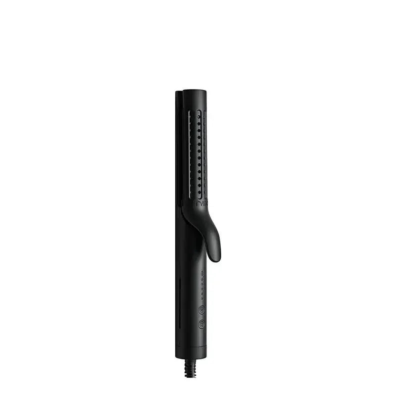 TYMO AIRFLOW-Hair Straightener and Curling Iron 2 in 1, Negative Ionic Anti-scald Curling Wand 1.25 Inch ,5 Temps & Dual Voltage