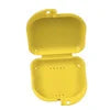 Denture Storage Box Portable Mouth Guard Container Supplies Tray Braces Case Health Care Oral Hygiene Dental Appliance