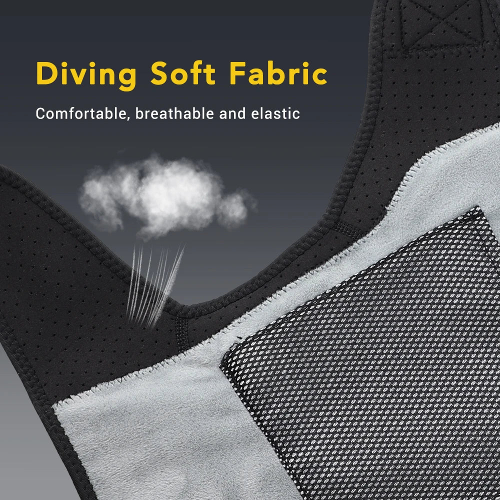 Shoulder Heating Pad With Massage 6 Adjustable Temperature HF Vibration Relax Muscle Brace Wireless Control for IOS/Android