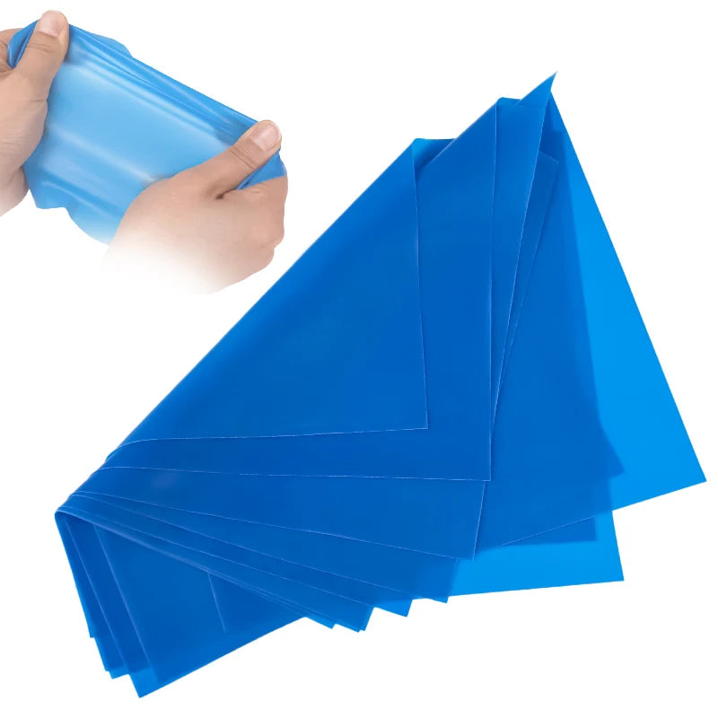 10pcs Dental Rubber Dam Natural Rubber Latex Barrier Dam Dental Dam Sheet 5*5/6*6" Oral Care Materials Dentist Surgical Supplies