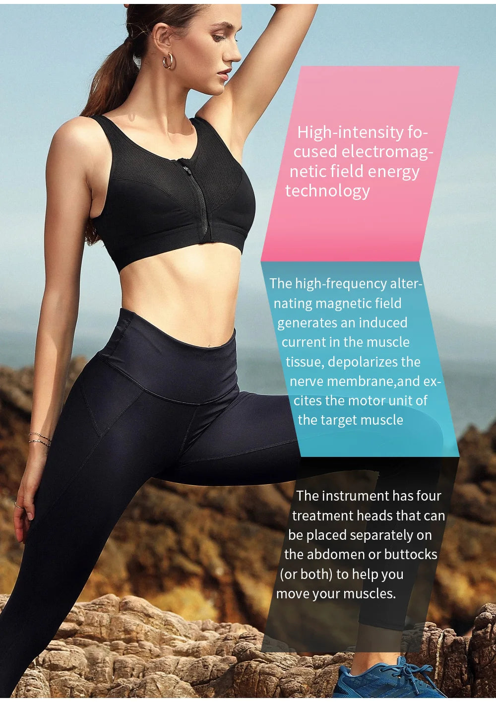 Myoslim Body Slimming Machine Building Muscle Stimulator Hip Buttock Lifting Myoslim Sculpt Body Fat Removal Equipment