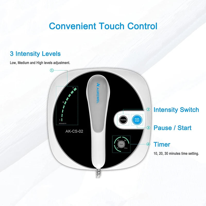 Ultrasound Physiotherapy Therapy Machine for Pain Relief & Deep Muscle Massage 1MHz Ultrasonic Physiotherapy Instrument Massager