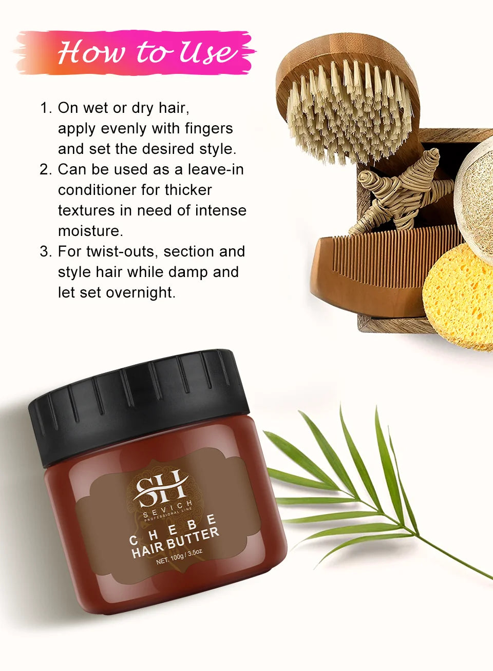 Africa Chad 100% Chebe Powder Women Traction Alopecia Treatment Oil Natural Crazy Hair Regrowth Anti Hair Break Get Rid Of Wig