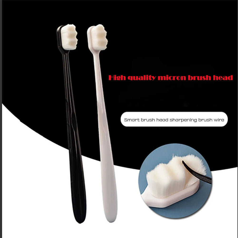 Ultra-fine Toothbrushes Wave Nano Million Bristles Deep Teeth Cleaning Soft Tooth Brush Travel Portable Oral Care Hygiene Tools