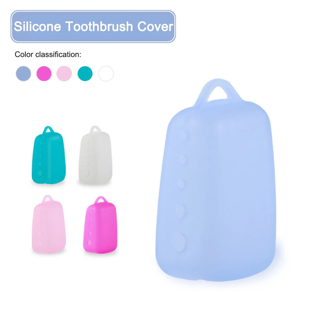 3Pcs Portable Toothbrush Cover Holder for Adults Kids Toothbrush Headgear Travel Camping Brush Cap Case Toothbrushes Protector