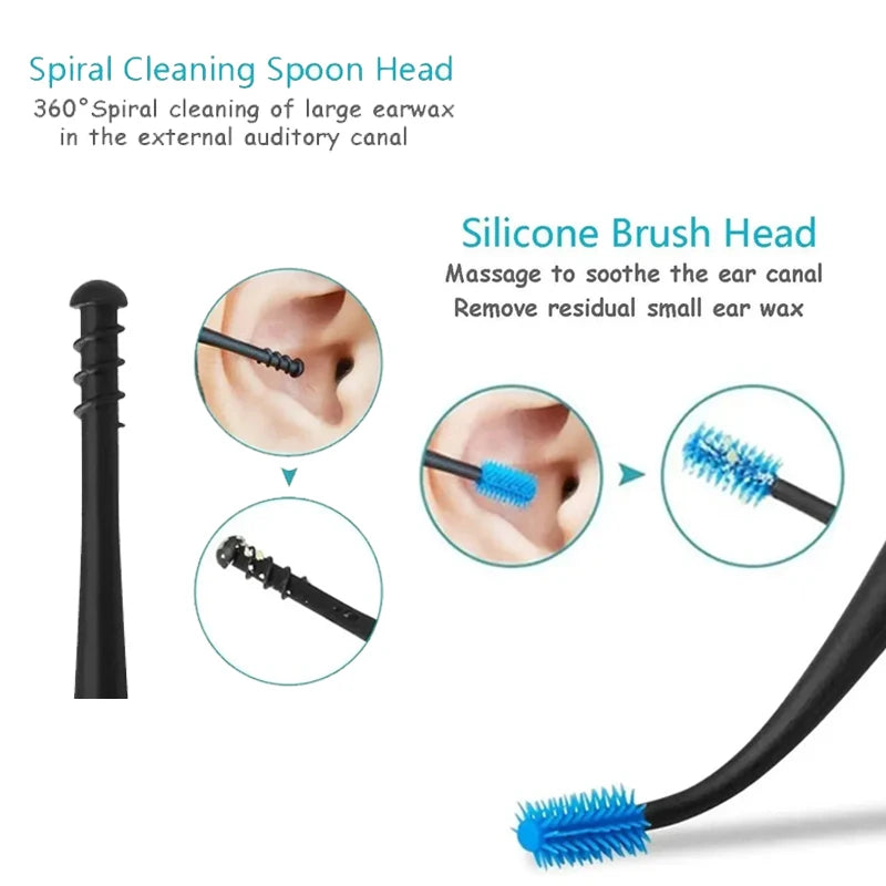 Electric Earpick for Children and Adults Electric Earpick for Earwax Ear Cleaner Earpick for Children