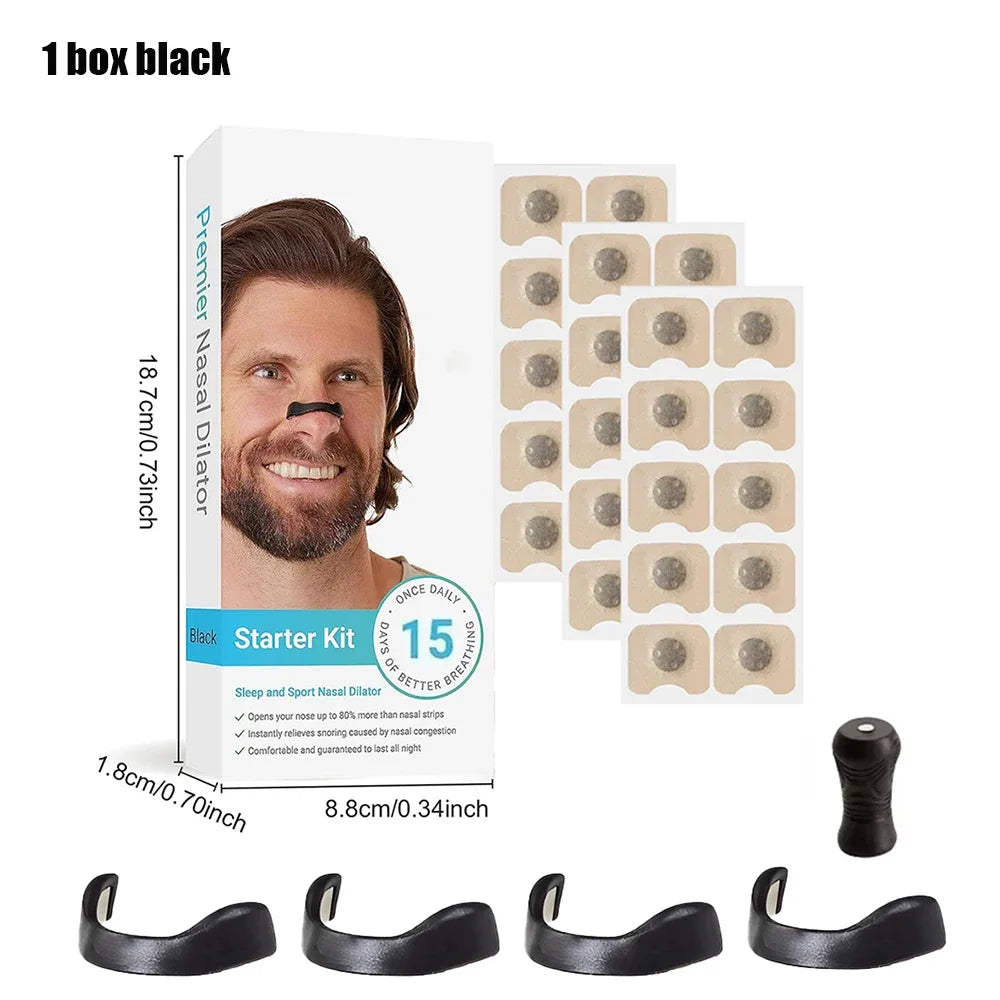 Nasal Breathing Dilators Magnetic Nasal Strips Increase Air Intake Improve Sleep Quality Reduce Snoring