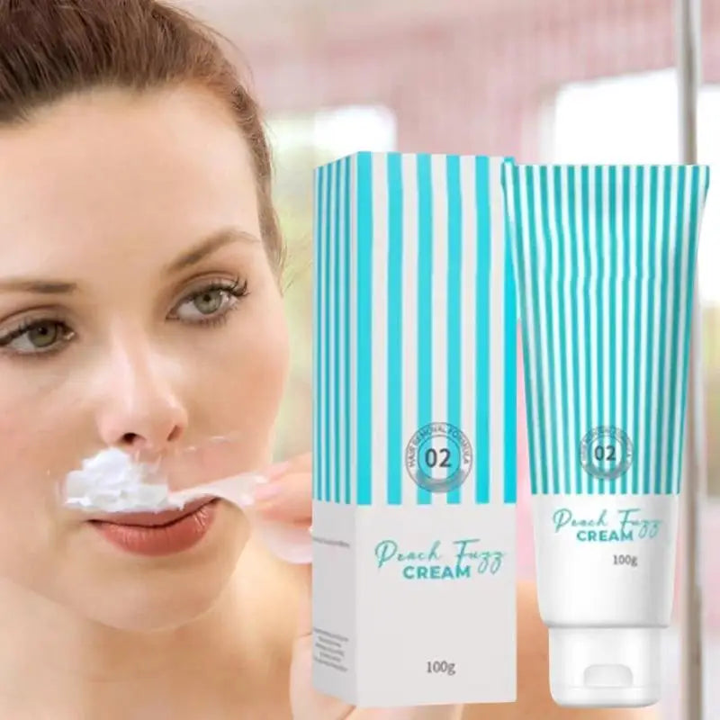 Lip Hair Removal Cream Hair Removal Cream For Face Fuzz Hair Remover Cream Upper Hair Removal Fuzz Remover For Facial 100g
