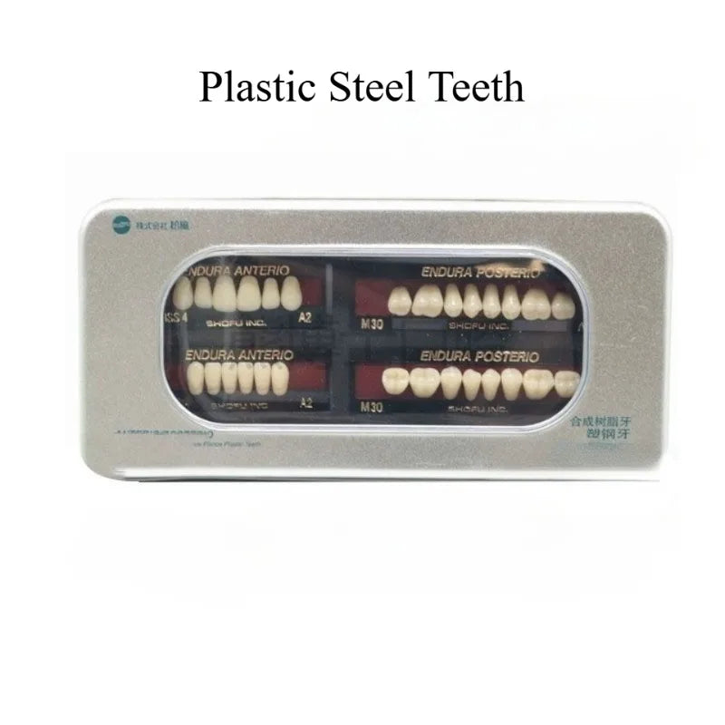 Dental Materials Plastic Steel Teeth Resin Teeth Porcelain Veneers Dentures Full Dentures Oral Accessories Equipment Tools