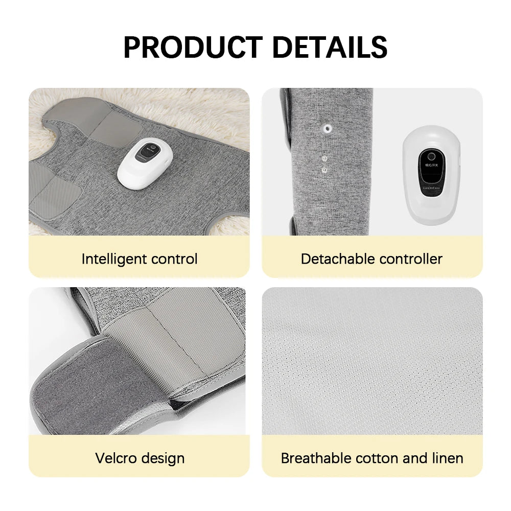 Smart Leg Massage 3 Modes Vibration Leg Air Compression Massager Electric Air Compress Foot Leg Air Pressure Massage