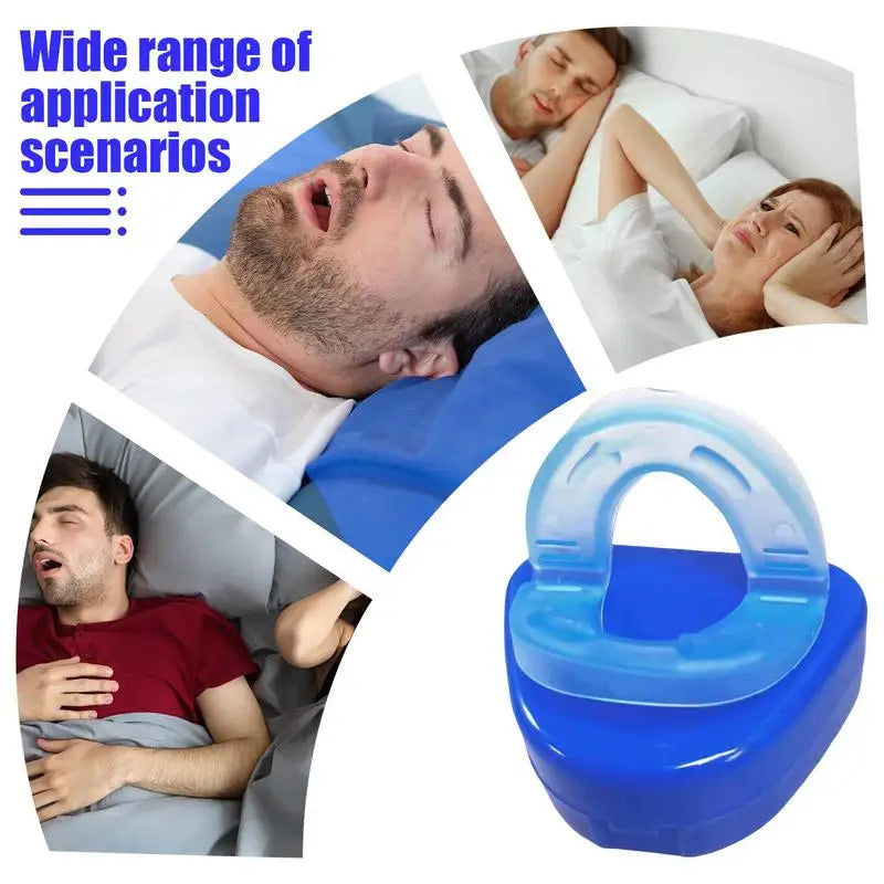 Anti Snoring Mouthpiece Reusable Honex Snore Stoppers Sleep Difficulty Snore Stoppers Solution For Comfort & Easy Breathing