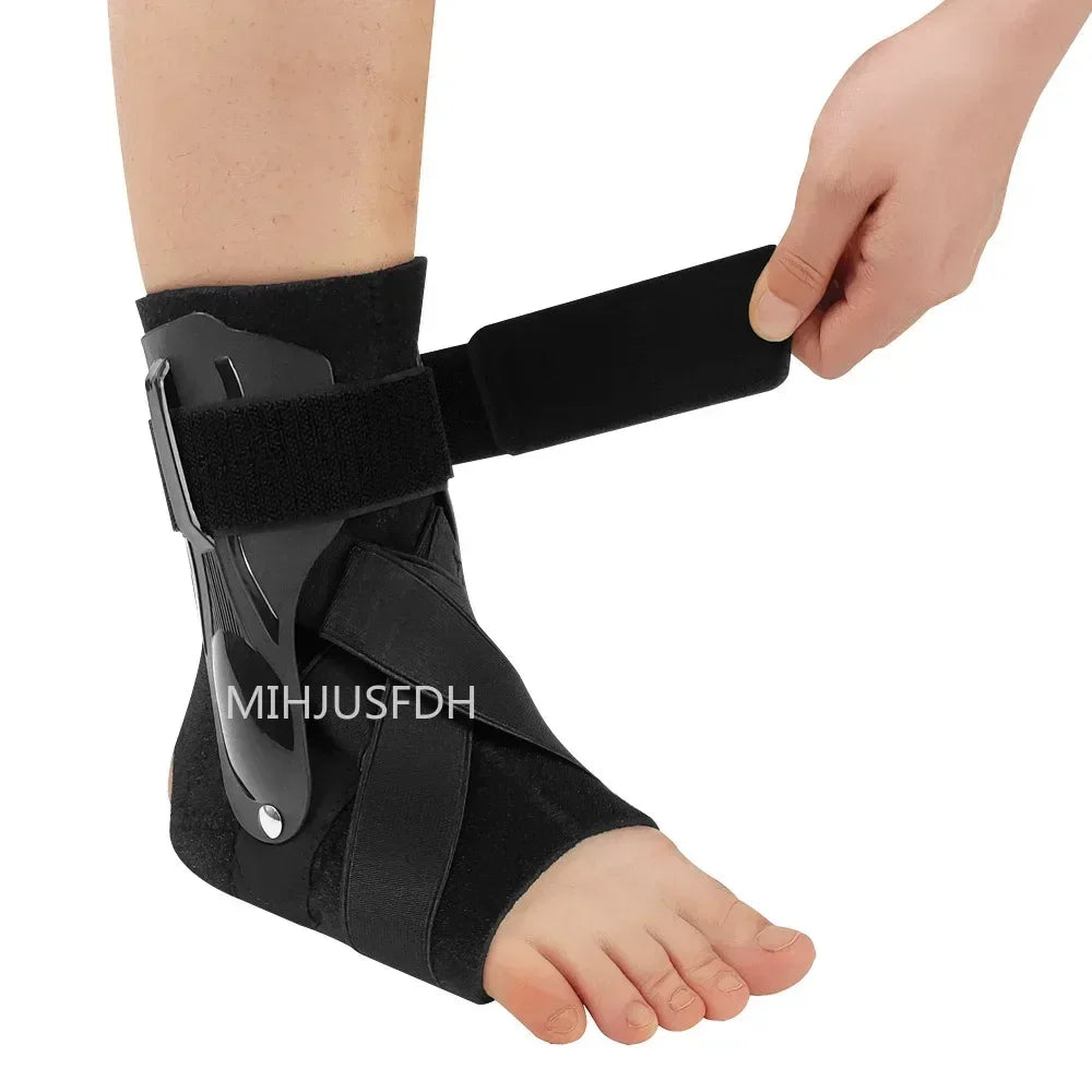 Ankle Brace for Sprained Ankle Support with Side Stabilizers for Men Women Ankle Splint Stabilizer Recovery Tendonitis