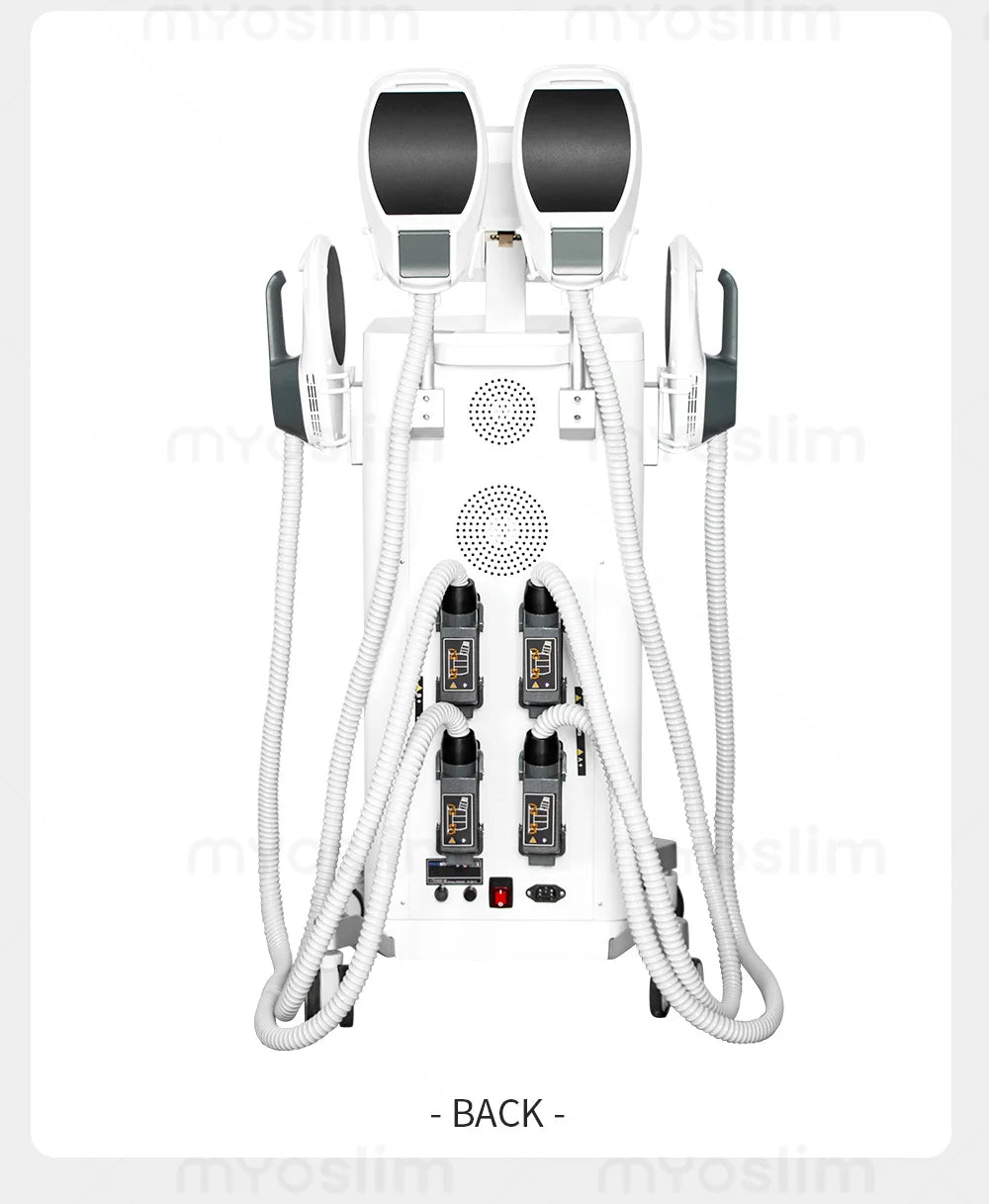 Weight Loss Imaging Body Muscle Slimming Machine 6500W With 4 Handles EMS Electromagnetic Stimulating