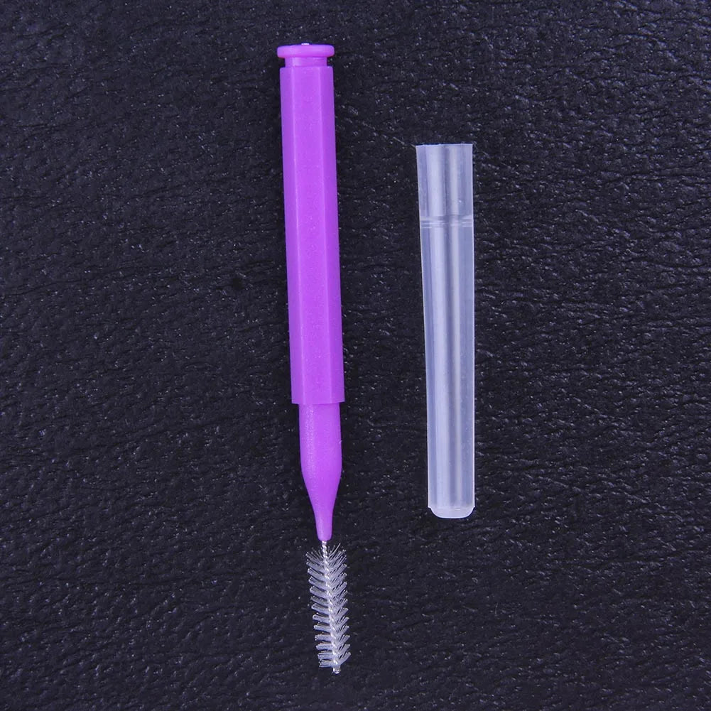 8-40PCS Interdental Brushes Dental Floss Toothpick Orthodontic Braces Brush Tooth Cleaning Tool Teeth Oral Care