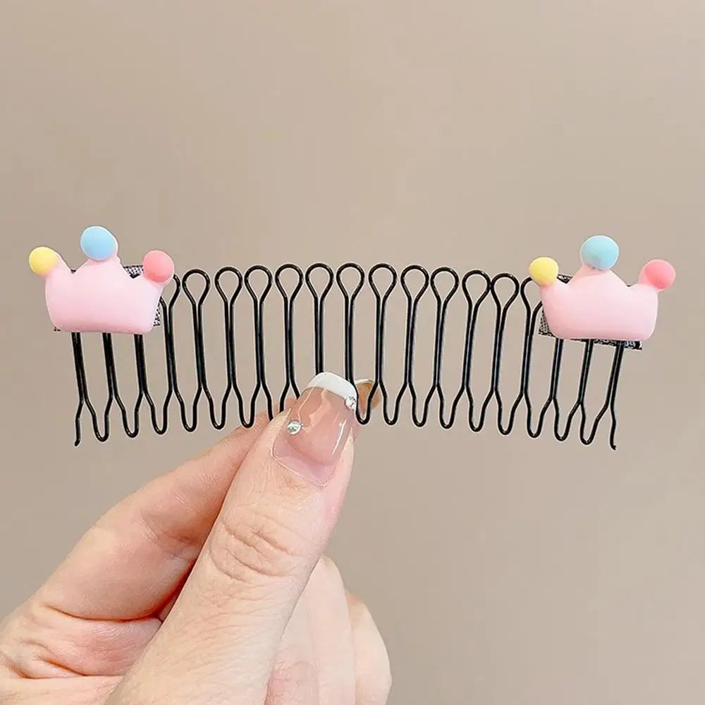 Hair Comb Clips Flower Crown Broken Hair Hairpins Side Combs Strong Hold Hairpins Accessories for Bun Styling Girls Women