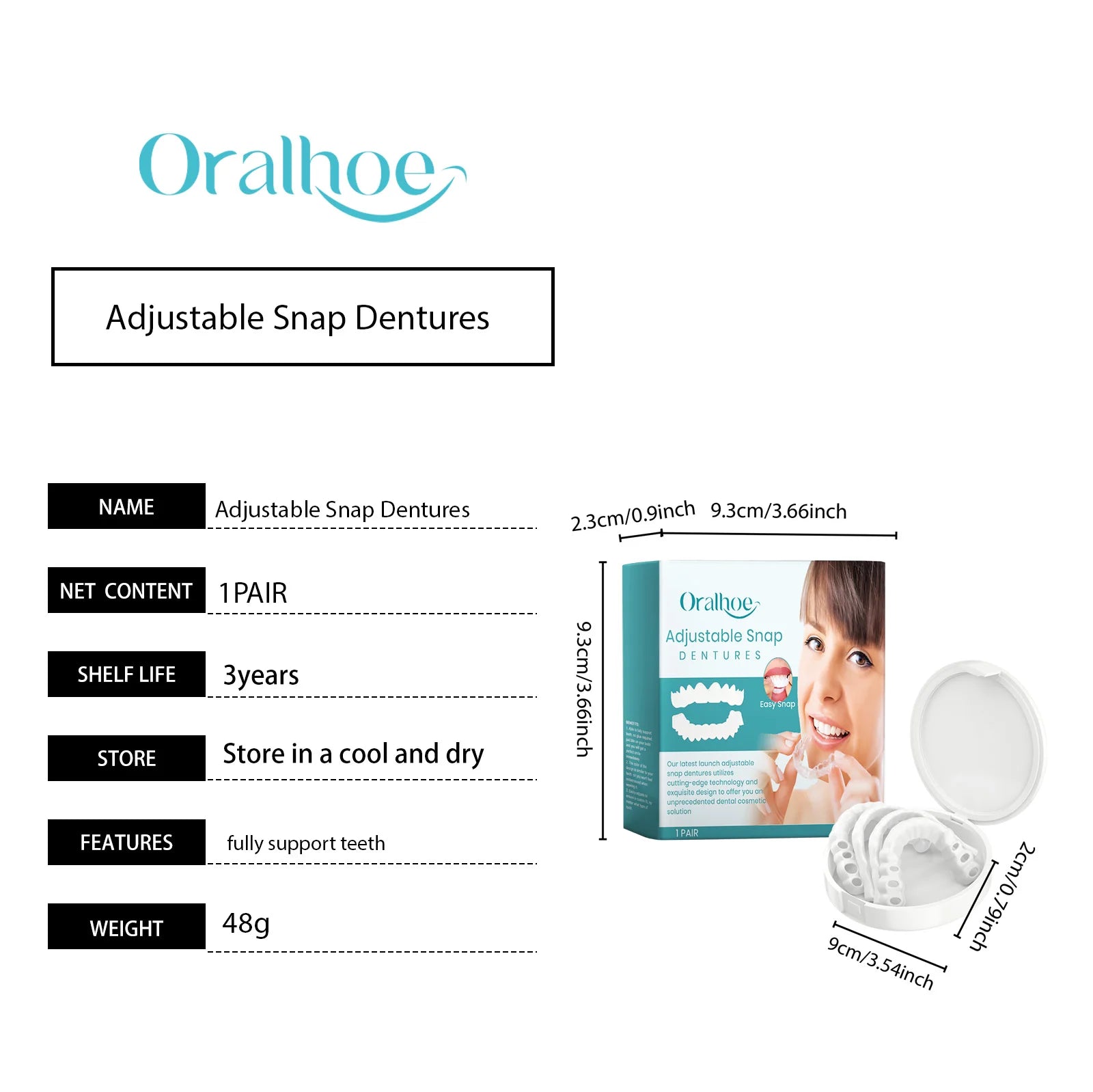 Perfect Fit Teeth Whitening Fake Tooth Cover Snap on Silicone Smile Veneers Teeth Flexibles Fake Teeth Dental Whitening Devices