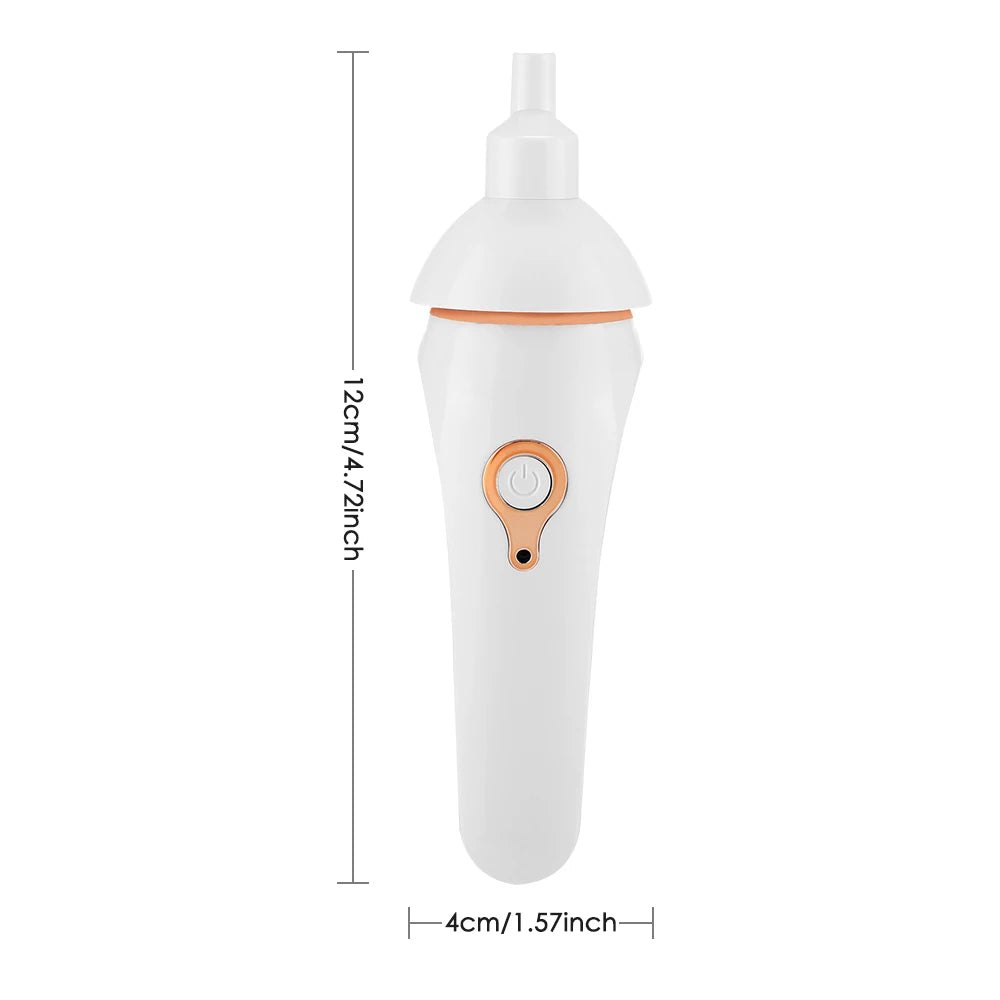Electric Vacuum Ear Wax Remover Luminous Ear Pick Suction Device Ear Picking Spiral Ear Cleaning Tools For Children Kids Adults